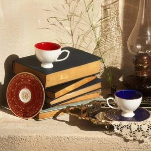 Cumhuriyet Yüzyılı Egemen 2 Kişilik Kahve Fincan Takımı 80 ml