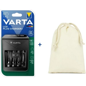 LCD Plug+ Plus Şarj Cihazı(Pilsizdir) + Saklama Çantası