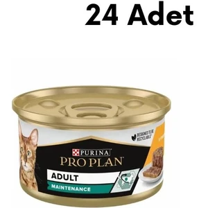 Pro Plan Yetişkin Tavuklu Kedi Konservesi 85 gr x 12