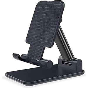 Meks'ten Masa Üstü Telefon Standı, Telefon ve Tablet Tutucu Stant, Yükseklik ve Bakış Açısı Ayarlanabilir Işlevsel Telefon Tutucu ve Tablet Standı