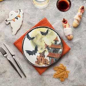 Halloween Moon Servis Tabağı 26 cm 19947