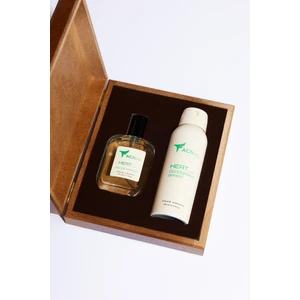 Altınyıldız Classics Erkek 2'li Özel Ahşap Hediye Kutulu Set Heat EDP Parfüm 50 Ml - Heat Deodorant 100 Ml Damat Bohçası