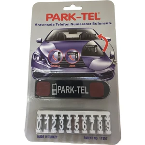 Park Tel - Aracınızda Telefon Numaranız Gözüksün