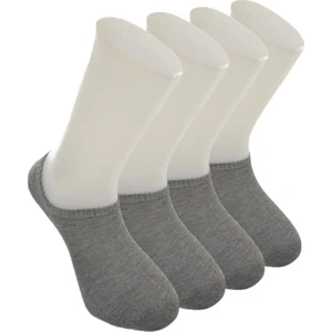 Erkek 4 Lü Plus Dikişsiz Kokulu Bambu Sneaker Görünmez Çorap