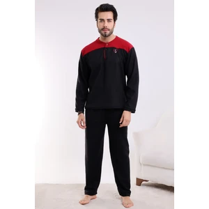 Falkon 7204 Polar Kışlık Erkek Ev Pijama Takımı Uyku Takımı