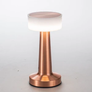 Rose Gold Dokunmatik 3 Kademeli LED Masa Lambası