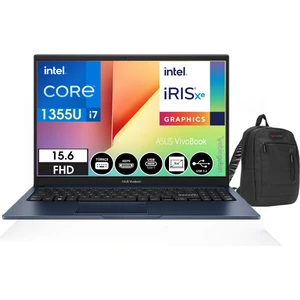 Vivobook 15 Intel Core I7-1355U 40GB 1tb SSD 15.6" Dos Fhd Taşınabilir Bilgisayar X1504VA-NJ41015+ÇANFA