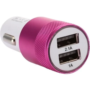 Drs Tuning Çakmak Soketi Çift Usb'li-Pembe / ICCA84-3