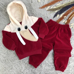 Polar Çocuk Eşofman Takımı, Fil Figürlü, 1-6 Yaş