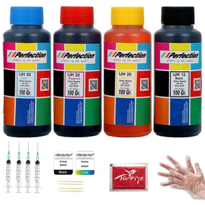 Epson Xp Serisi Yazıcılar Uyumlu Kartuş Dolum Mürekkebi 4 x 100 ml