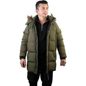 M- Aıdan Erkek Kapişonlu Parka -101347078 - Hakı L - Haki