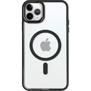 iPhone 11 Pro Lüks Magsafe Kablosuz Şarj Mıknatıslı Siyah Renkli Kılıf