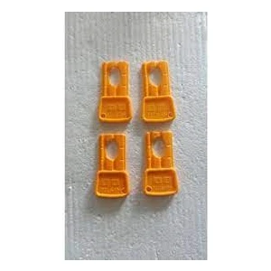 Pilsan Akülü Araba Kartlı Kontak Anahtar 4 Adet( Kırmızı )