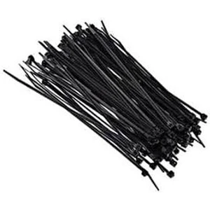 20CM (300 Adet) Siyah Cırt Plastik Kablo Bağı 200X2,5 (Certifikalı Ürün)