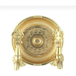 Kurna Musluğu Hamam Musluğu Komple Set Hamam Tası Gold Kurna Bataryası Lavabo Musluğu