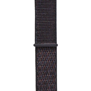 Watch Tüm Modeller Uyumlu Cırt Cırtlı Ayarlanabilir Bez Siyah Noktalı Kordon 38 40 41 mm