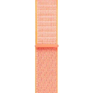 Watch Tüm Modeller Uyumlu Cırt Cırtlı Ayarlanabilir Bez Turuncu Kordon 42 44 45 49 mm
