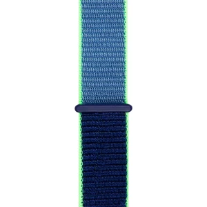 Watch Tüm Modeller Uyumlu Cırt Cırtlı Ayarlanabilir Bez Lacivert Mavi Kordon 42 44 45 49 mm