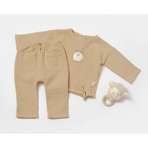 Baby Cosy Organik Müslin Alt Üst Takım