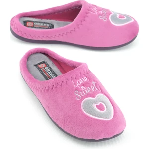 Kışlık Kadın Nakışlı Ev Bahçe Terlik