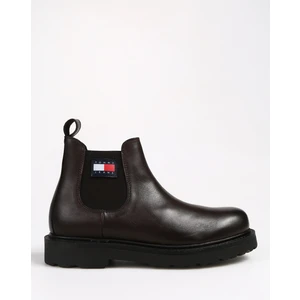 Tommy Hilfiger Deri Kahve Erkek Bot Tjm Napa Leather