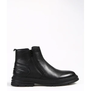 Deri + Tekstil Siyah Erkek Bot 75169 Mr Klasık Bot (S)