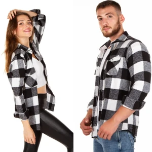 Slim Fit Yakalı Oduncu Gömleği