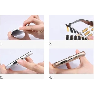 Emre Bilişim 4 Takım 8 Adet Cep Telefonu Hoparlörü Için Toz Önleyici Sticker-Telefon Hoparlör Koruyucu 1.6 Cm-2.2 cm