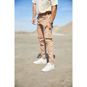 Franknes Jeans Yeni Sezon Kargo Pantolon Fermuarlı Cebli Likralı