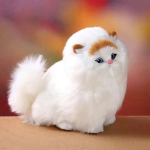 20CM Gerçekçi Sondaj Kedi Şekli Peluş Simülasyon (Yurt Dışından)