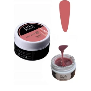 Full Beauty Protez Tırnak Jeli (Builder Gel) Rose Pink (Gül Kurusu) 15ml