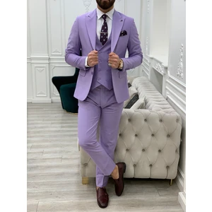 Erkek Takım Elbise Kırlangıç Yaka Italyan Kesim Slim Fit Ceket Yelek Pantolon