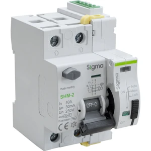Elektrik SCRC03 Otomatik Yeniden Kurma Ünitesi + 2X40 30MA Kaçak Akım Rölesi