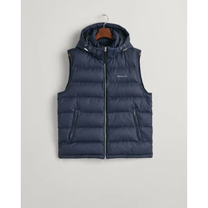 Erkek Lacivert Regular Fit Kapüşonlu Yelek 7006352.433