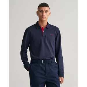 Erkek Lacivert Regular Fit Logolu Polo 2065004.433