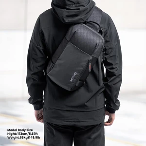 Explorer A54 11 inç / 5L Siyah Çapraz Ipad Omuz Sırt Çantası - T24S1D1