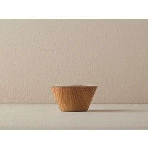 English Home Alita Ahşap Görünümlü Kase 12 cm Açık Kahverengi