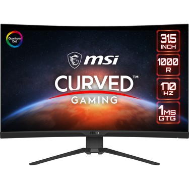 MSI 31.5 MAG 325CQRF QD 2560x1440 (WQHD) CURVE 1000R RAPID Fiyatı