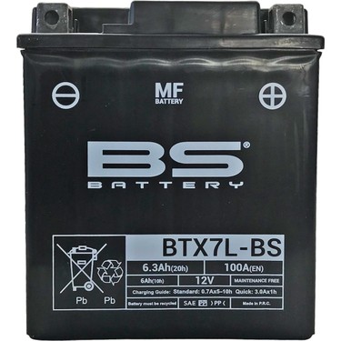 BS Battery BTX7L- 2017-2020 Honda Crf 250 Rally Uyumlu Akü Fiyatı