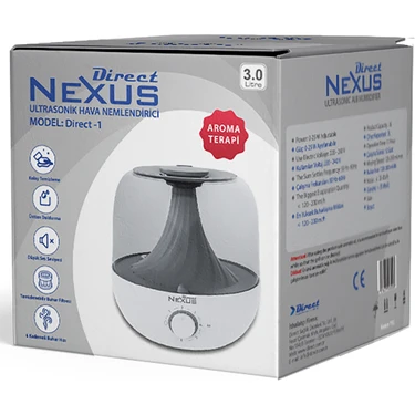 Direct Nexus Nexus Oda Nemlendiricisi Buhar Makinesi 3l