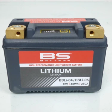 BS Battery li-04/06 2004-2021 Kawasaki Ninja ZX-10R Uyumlu Fiyatı
