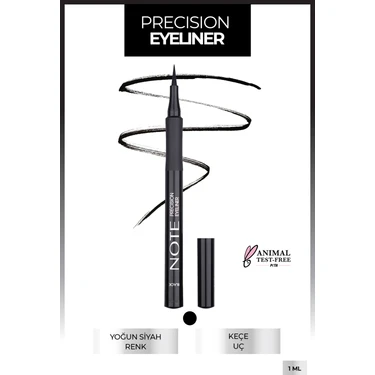 Note Precision Kalem Likit Eyeliner Keçe