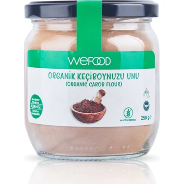 Wefood Organik Keçiboynuzu Unu 250 gr