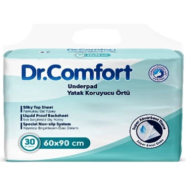 Dr.Comfort Yatak Koruyucu Örtü 60*90 