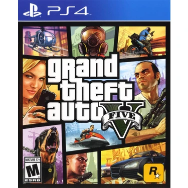 Pop Konsol Grand Theft Auto 5 Playstation 4 Oyun Gta 5 Ps4