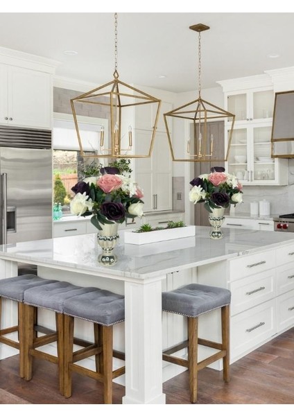 Yapay Çiçek Aranjmanı Büyük Boy Mürdüm Tonlar Gümüş Cam Kupa Vazolu Arajman Nişan Kız Isteme Çiçeği indirimleri