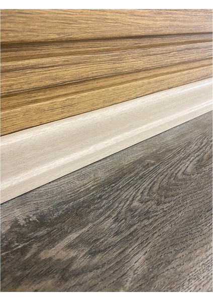 Laminant Parke Süpürgelik 8cm Beyaz Kayın 856 fırsatları