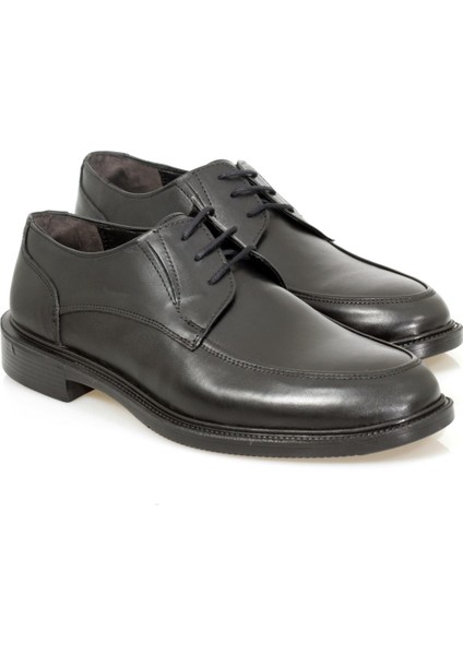Aynalı Siyah Deri Bağcıklı Erkek Ayakkabısı fiyatları