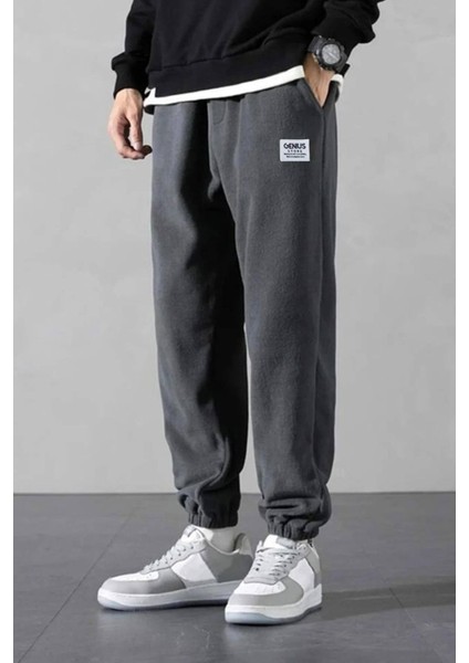 Genıus Store Erkek Polar Kumaş Oversize Erkek Eşofman Altı fiyatları