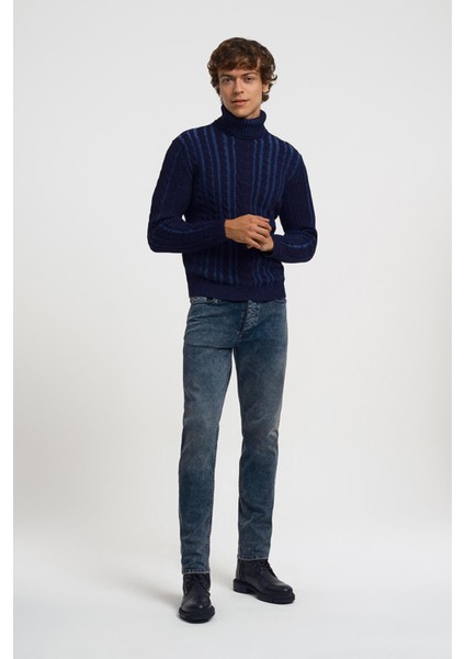 LF2034604-FW Erkek Jean Pantolon